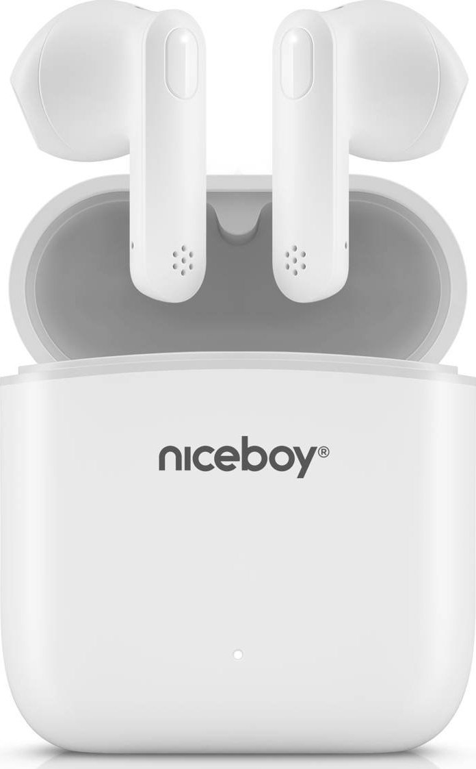 фото Навушники TWS Niceboy Hive Beans White