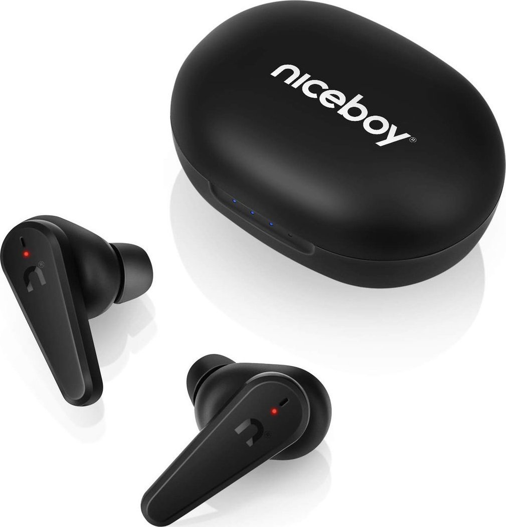 фото Навушники TWS Niceboy Hive Pins 2 ANC Black