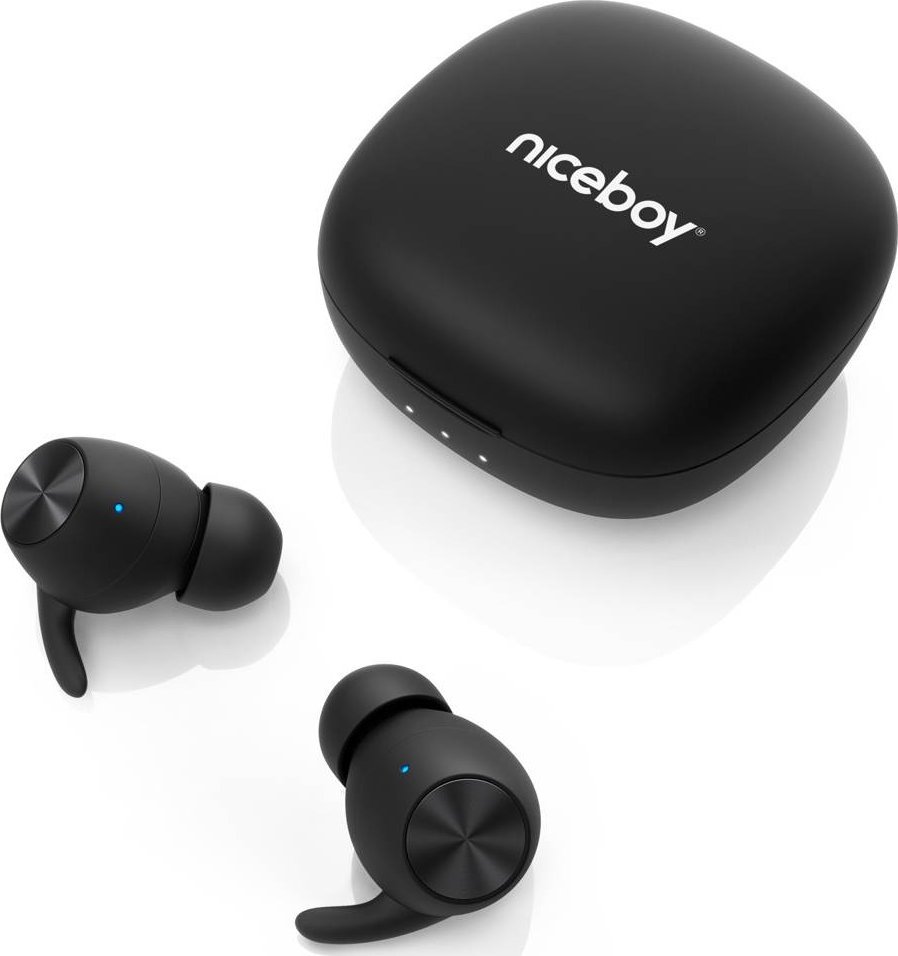 фото Навушники TWS Niceboy Hive Pods 3 Ultra Black