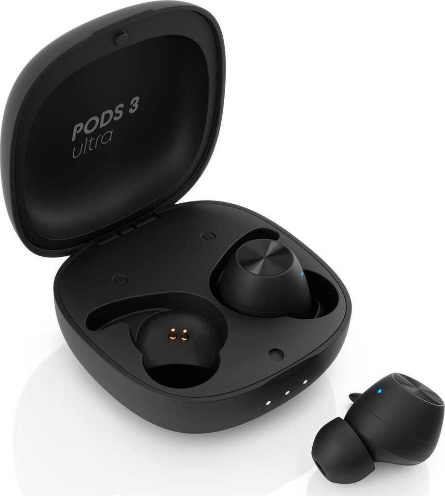 фото Навушники TWS Niceboy Hive Pods 3 Ultra Black