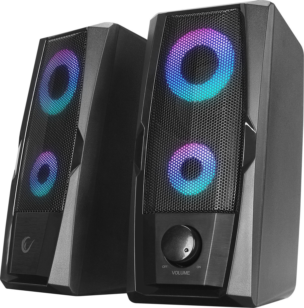 фото Мультимедійна акустика Rampage RMS 2.0 RGB (RMS-X9)