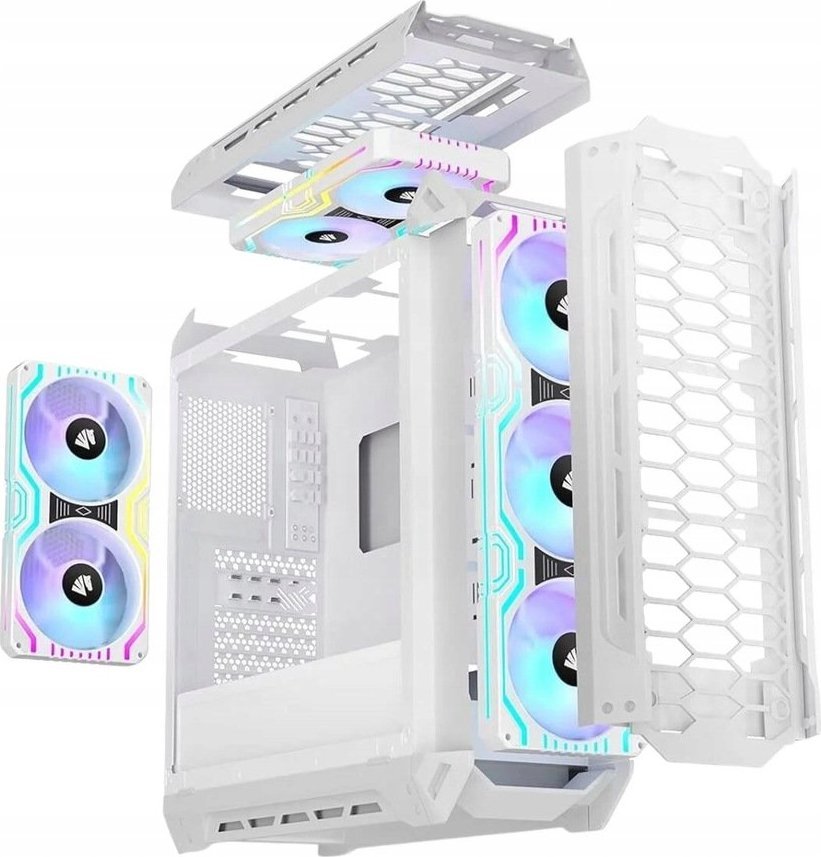 фото Вентилятор AsiaHorse Matrix 360 ARGB White