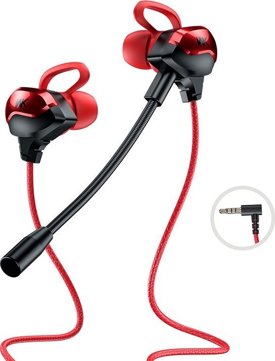 фото Навушники з мікрофоном Wekome ET-Y30 Red