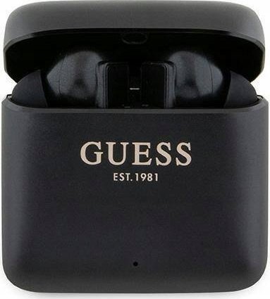 фото Навушники TWS Guess Printed Logo Black (GUTWSSU20ALEGK)