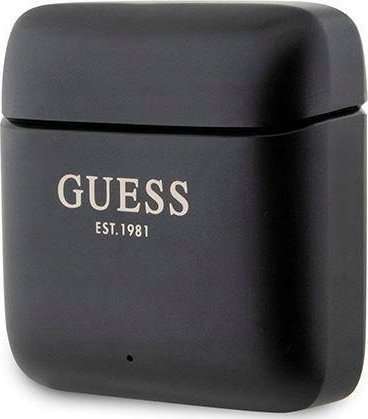 фото Навушники TWS Guess Printed Logo Black (GUTWSSU20ALEGK)