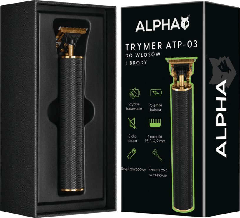 фото Машинка для стрижки + тример Alpha ATP-03