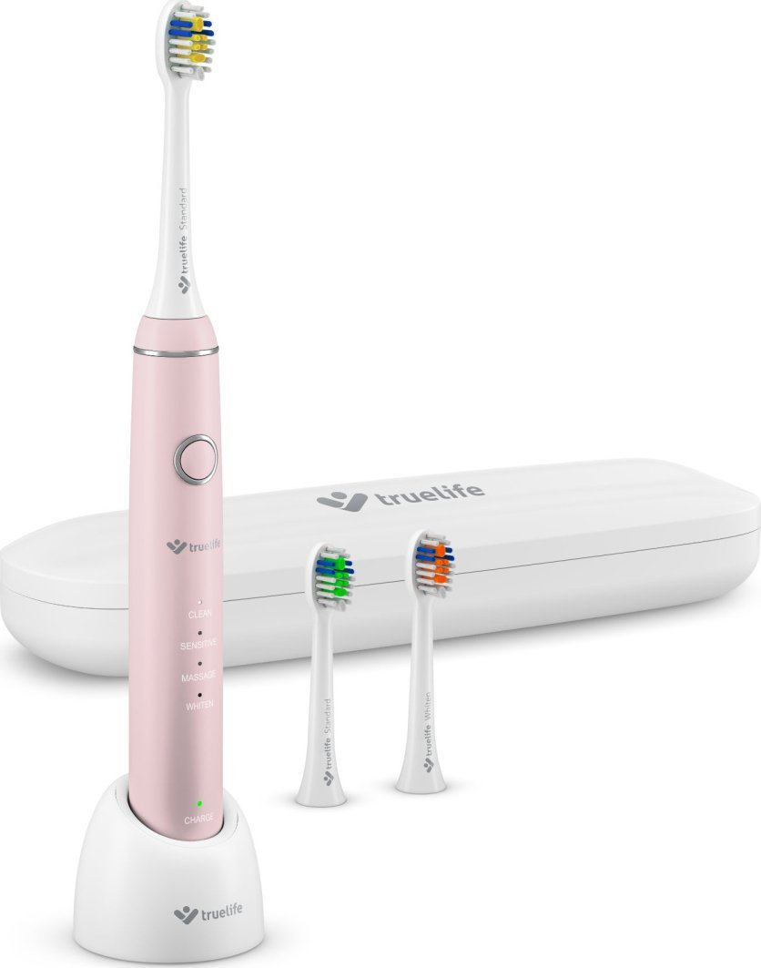 фото Електрична зубна щітка TrueLife SonicBrush Compact Pink
