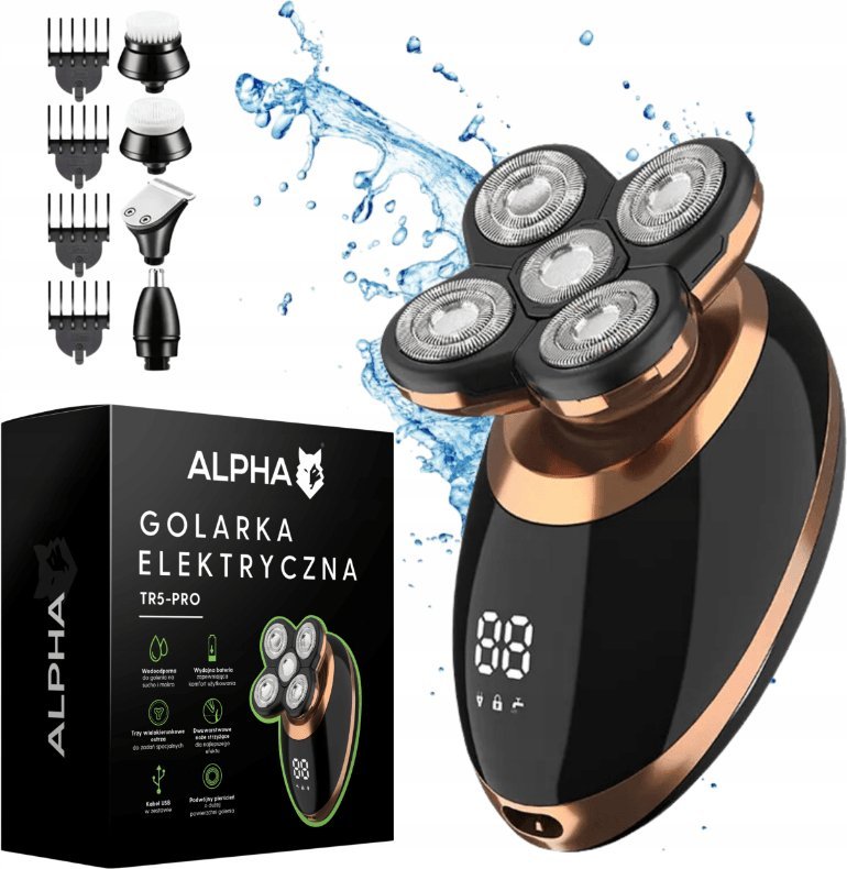 фото Електробритва чоловіча Alpha TR5-PRO