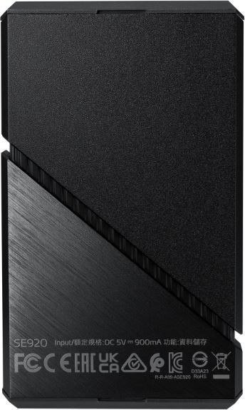 фото SSD накопичувач Adata SE920 4 TB Black (SE920-4TCBK)