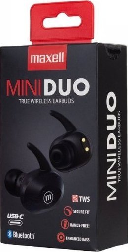фото Навушники TWS Maxell Mini Duo Black