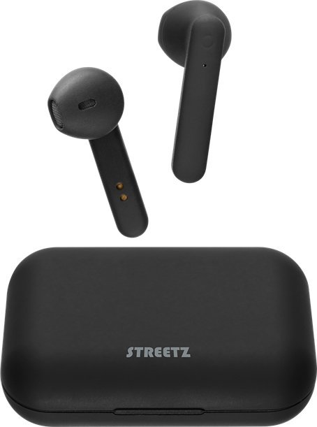 фото Навушники TWS Streetz Deltaco TWS-104 Black