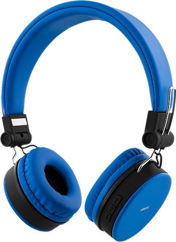 фото Навушники з мікрофоном Streetz HL-BT401 Blue