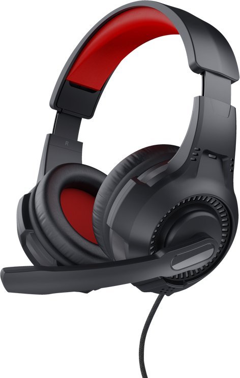 фото Навушники з мікрофоном Trust Gaming Headset Black/Red (24785)