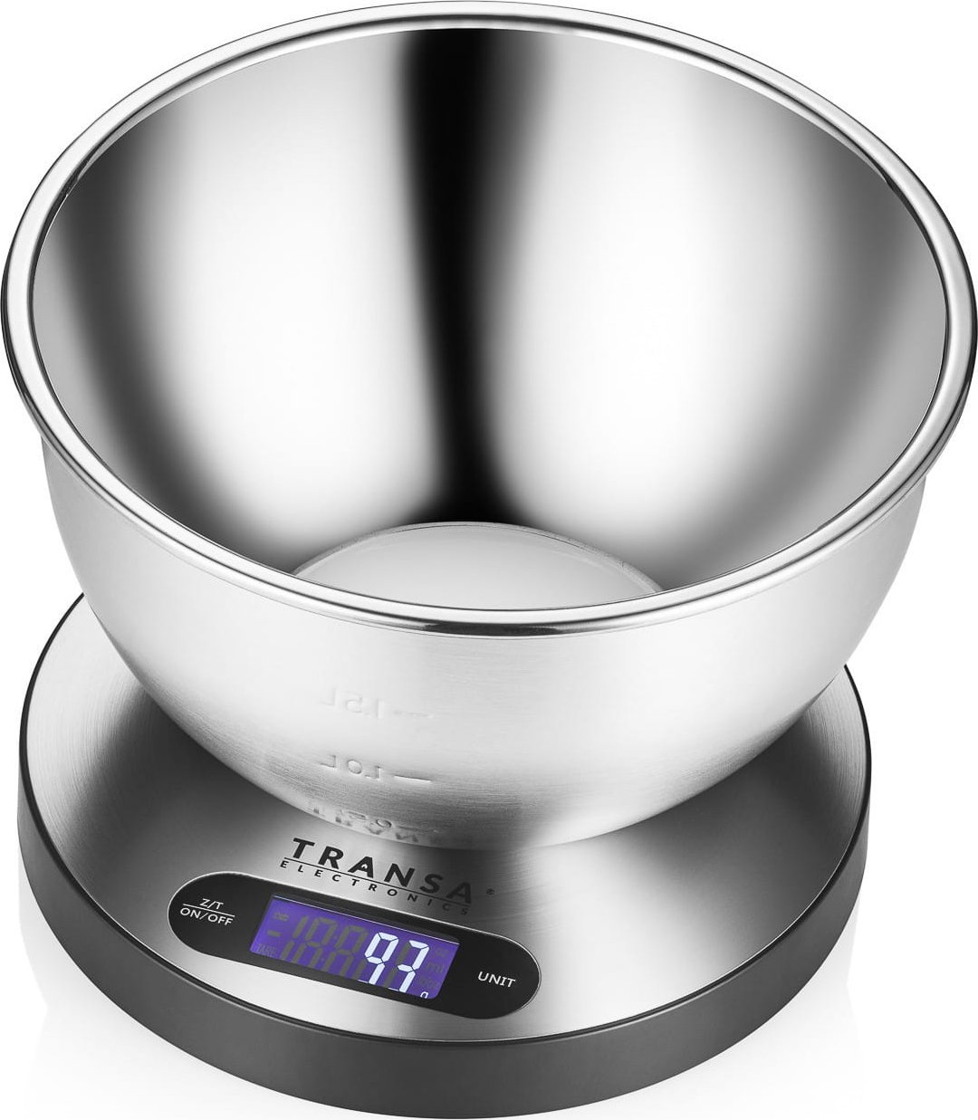 фото Ваги кухонні електронні Transa Electronics BowlScale (TEW-03)