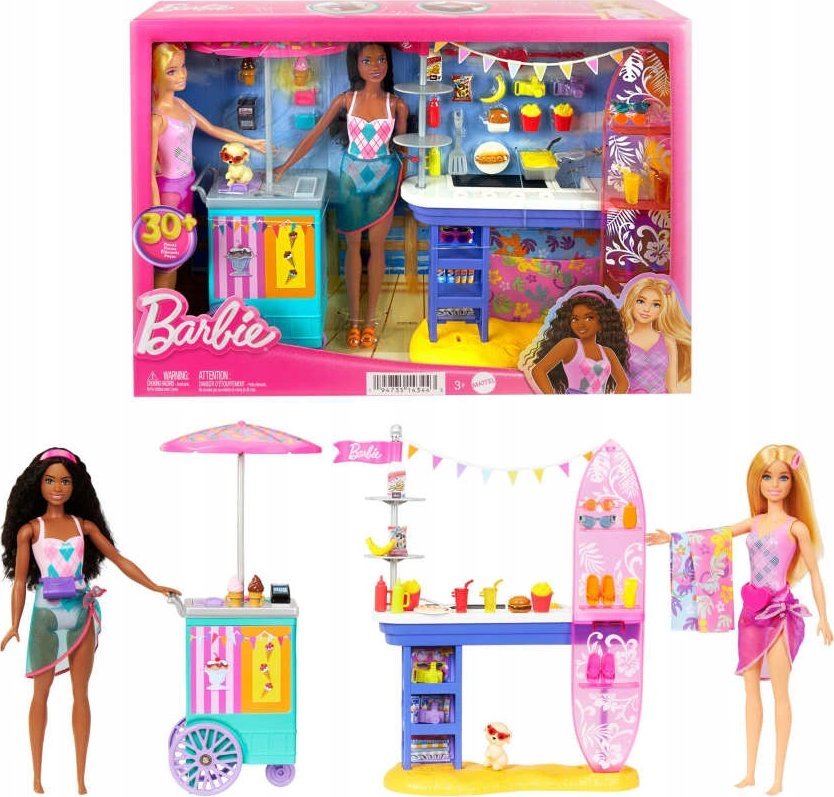 Mattel Zestaw BARBIE Dzień nad morzem