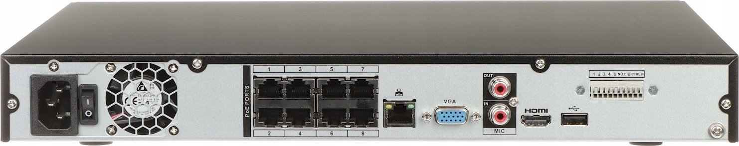 фото Мережевий відеореєстратор (NVR) Dahua Technology NVR4208-8P-EI