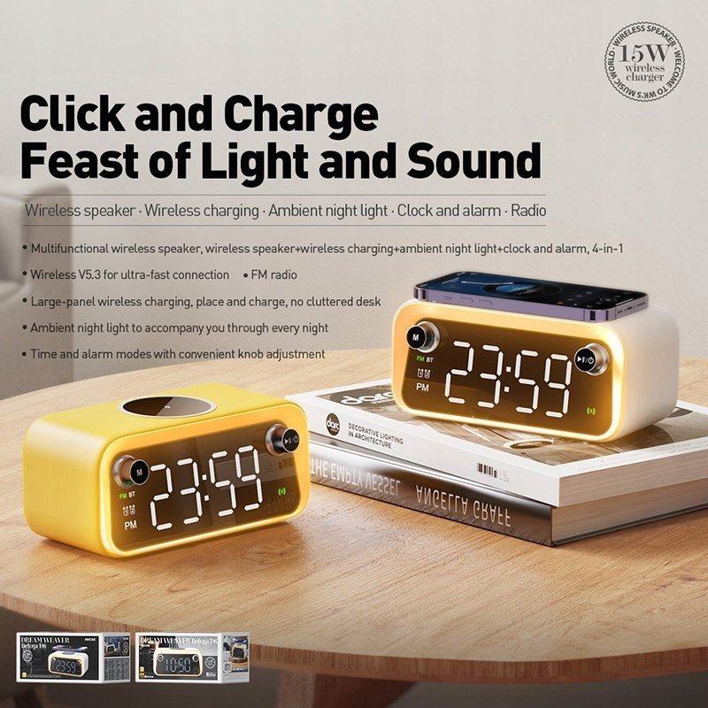 фото Портативна колонка Wekome Beluga D6 White