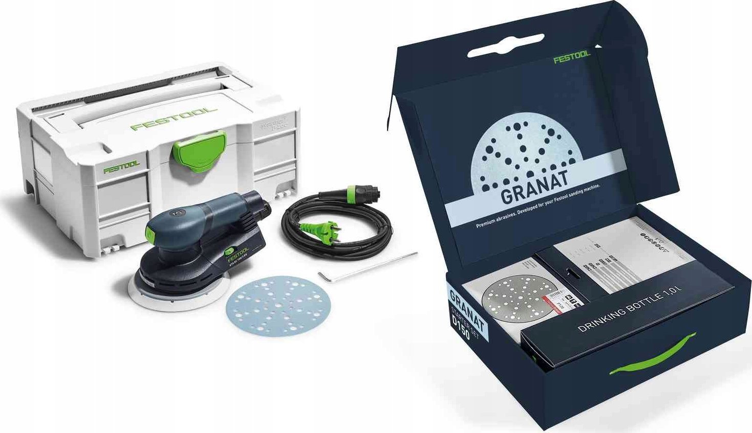 фото Вібраційна шліфмашина Festool ETS EC 150/3 GR-Set P (578185)