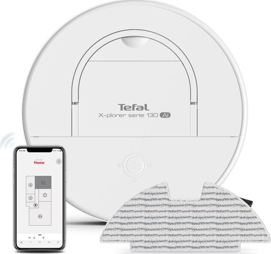 фото Робот-пилосос Tefal X-Plorer S130 AI RG9077WH