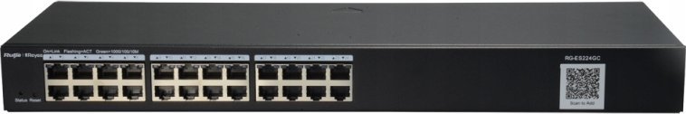 фото Комутатор керований рівня 2 Ruijie RG-ES224GC