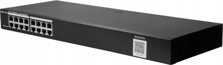 фото Комутатор керований рівня 2 Ruijie RG-ES216GC