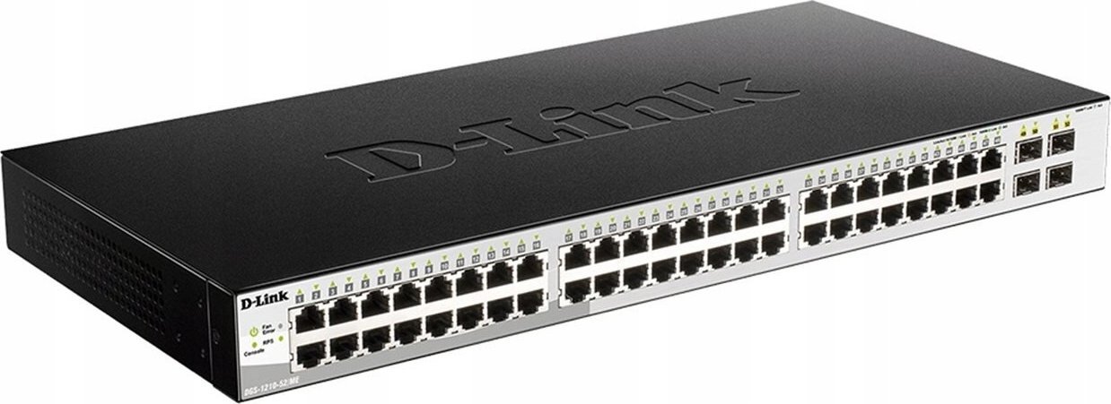 фото Комутатор керований 2 рівня D-Link DGS-1210-52/ME