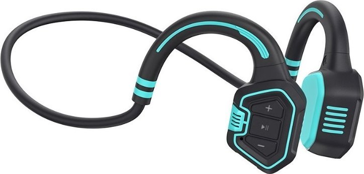 фото Навушники з мікрофоном Evolveo BoneSwim Blue (BS-MP3-16GB-BL)