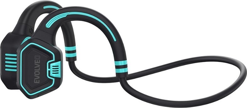 фото Навушники з мікрофоном Evolveo BoneSwim Blue (BS-MP3-16GB-BL)