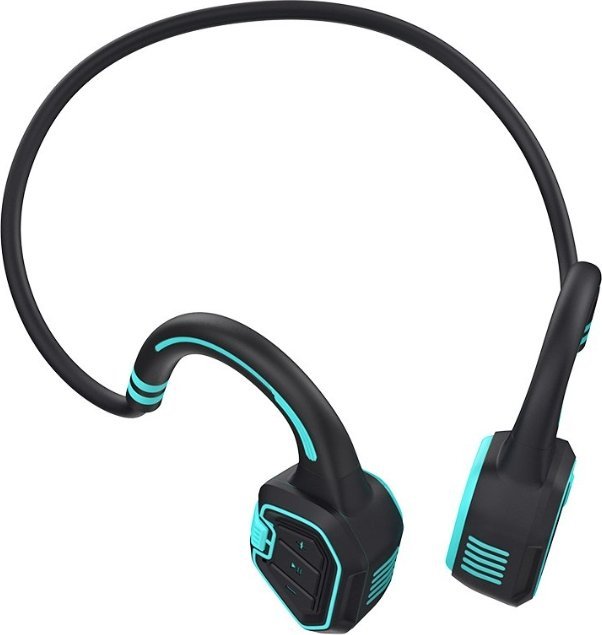 фото Навушники з мікрофоном Evolveo BoneSwim Blue (BS-MP3-16GB-BL)