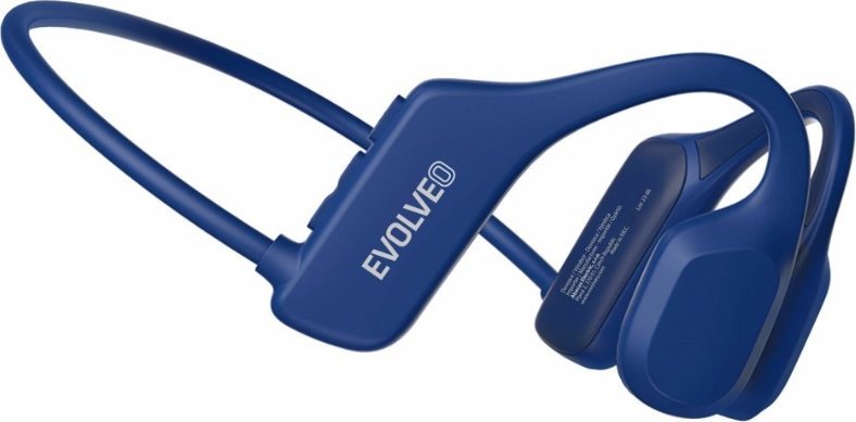 фото Навушники з мікрофоном Evolveo BoneSwim Lite MP3 Blue