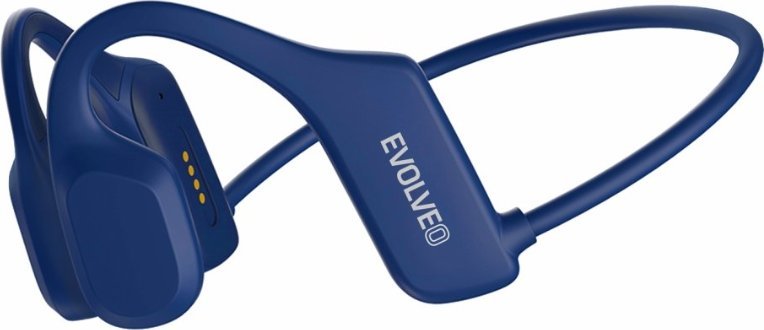 фото Навушники з мікрофоном Evolveo BoneSwim Lite MP3 Blue