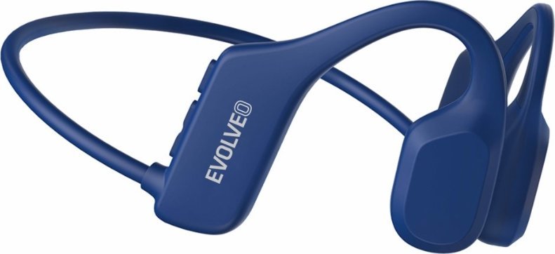 фото Навушники з мікрофоном Evolveo BoneSwim Lite MP3 Blue