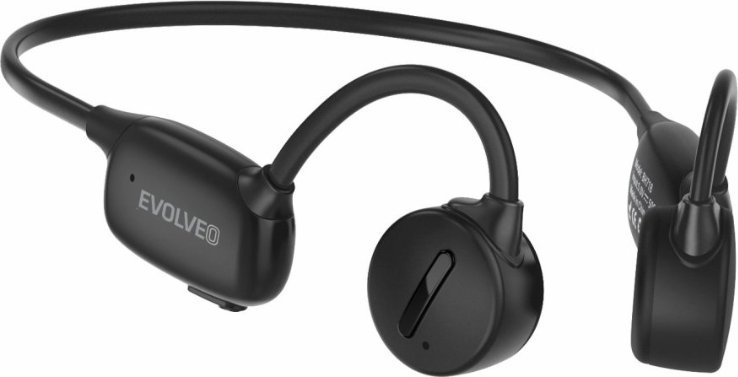 фото Навушники з мікрофоном Evolveo BoneSwim Pro Black (BSP-MP3-32GB-B)