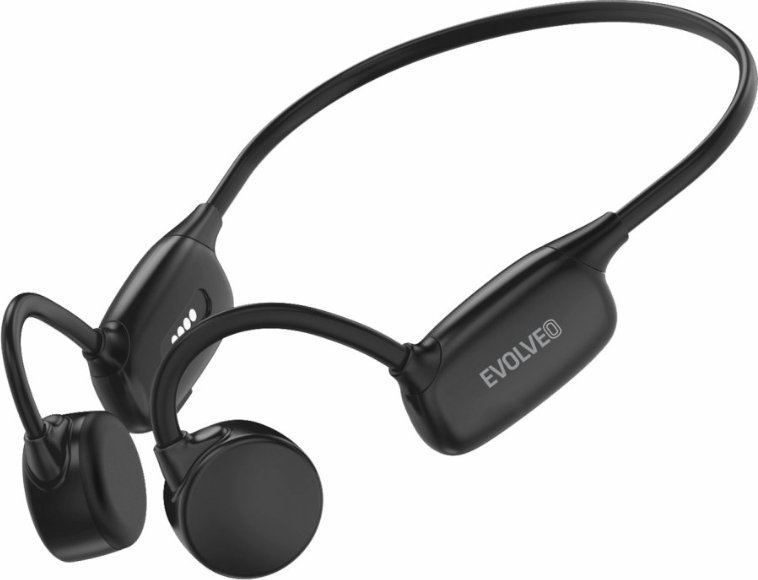 фото Навушники з мікрофоном Evolveo BoneSwim Pro Black (BSP-MP3-32GB-B)