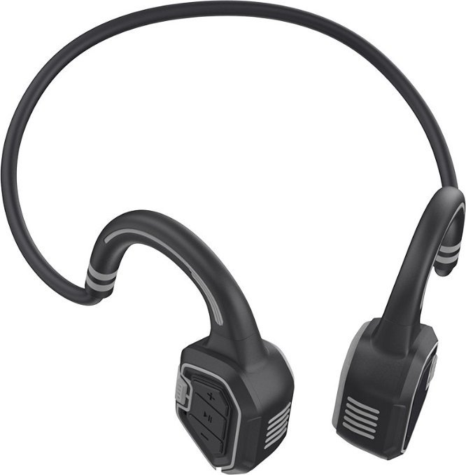 фото Навушники з мікрофоном Evolveo BoneSwim Black (BS-MP3-16GB-GR)