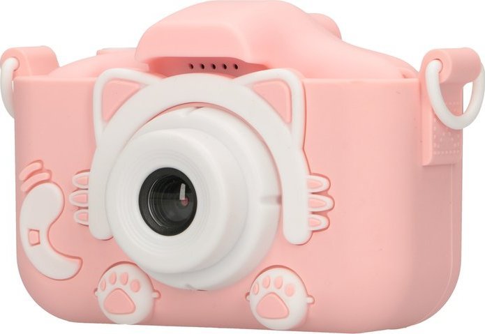 фото Компактний фотоапарат Extralink Kids h27 Dual Pink