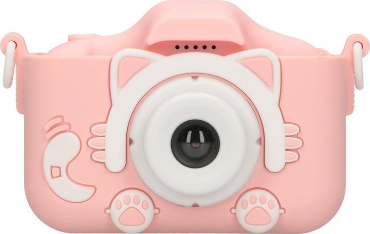 фото Компактний фотоапарат Extralink Kids h27 Dual Pink
