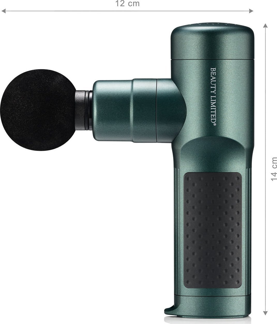 фото Перкусійний масажер Beauty Limited Mini Gun Green