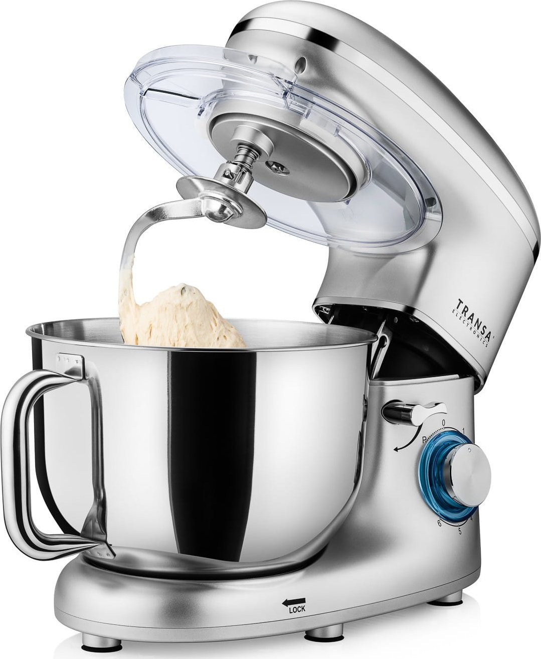 фото Міксер планетарний Transa Electronics TE-23G Silver Chef