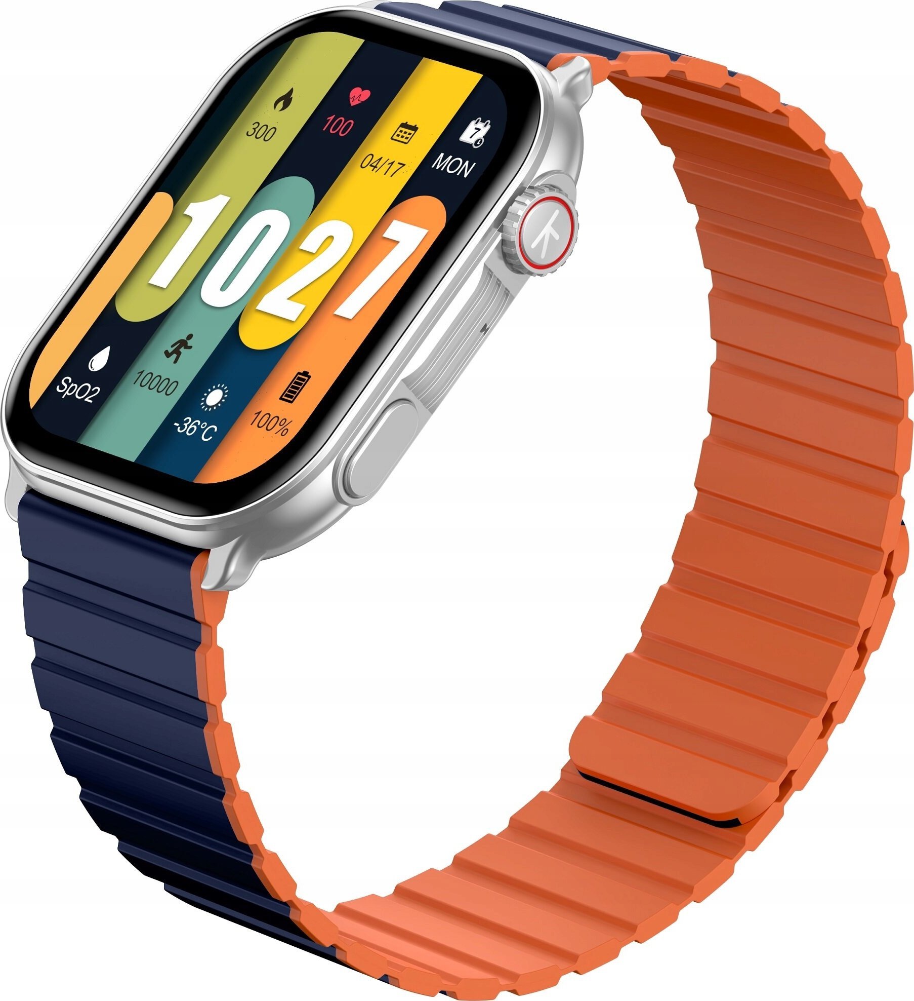 фото Смарт-годинник Kieslect KS Pro Black/Orange