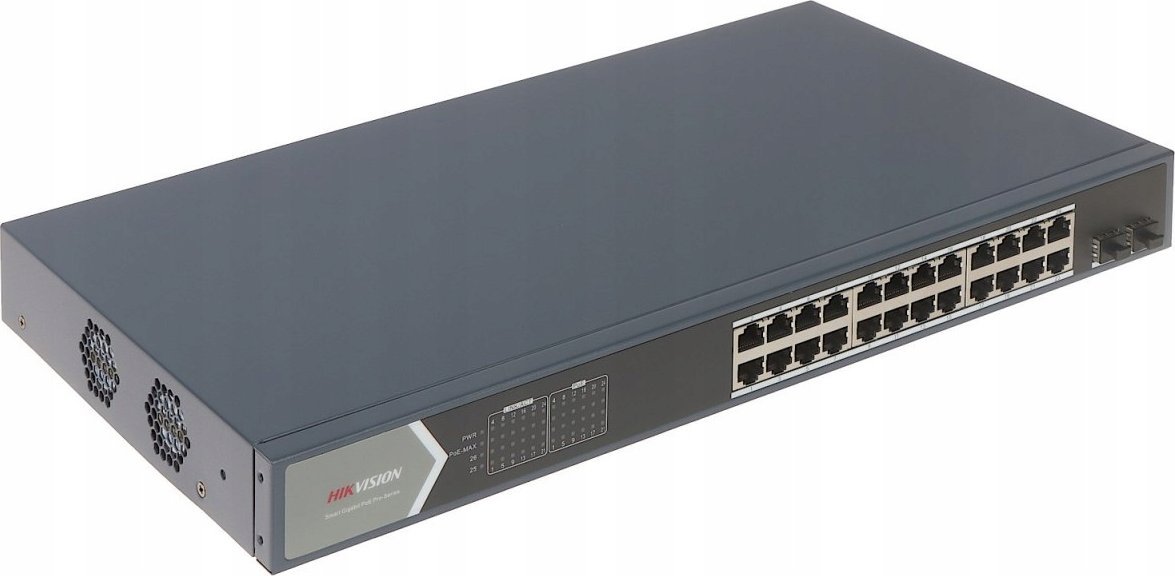 фото Коммутатор некерований Hikvision DS-3E1526P-SI