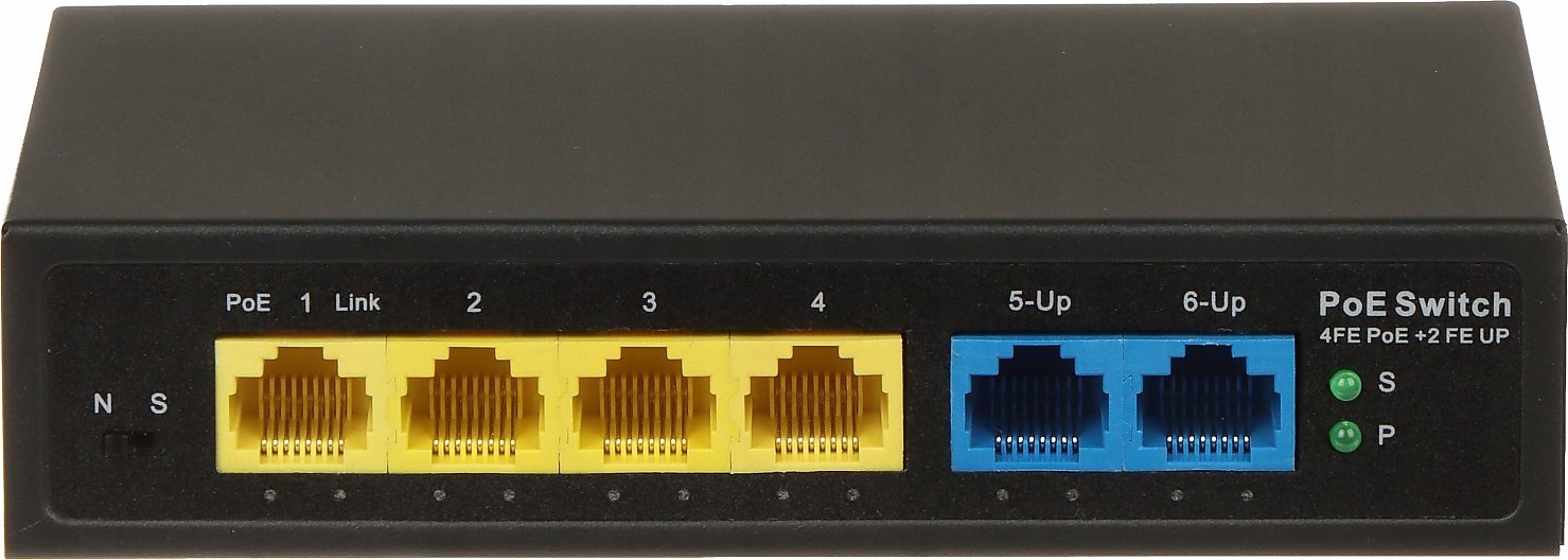 фото Комутатор некерований Dahua Technology DH-GTX-A1-06-42-V2