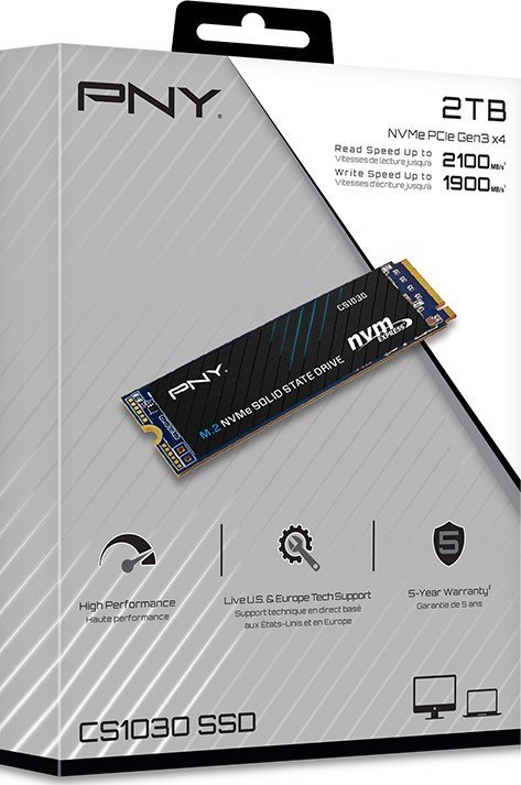 фото SSD накопичувач PNY CS1030 2 TB (M280CS1030-2TB-RB)