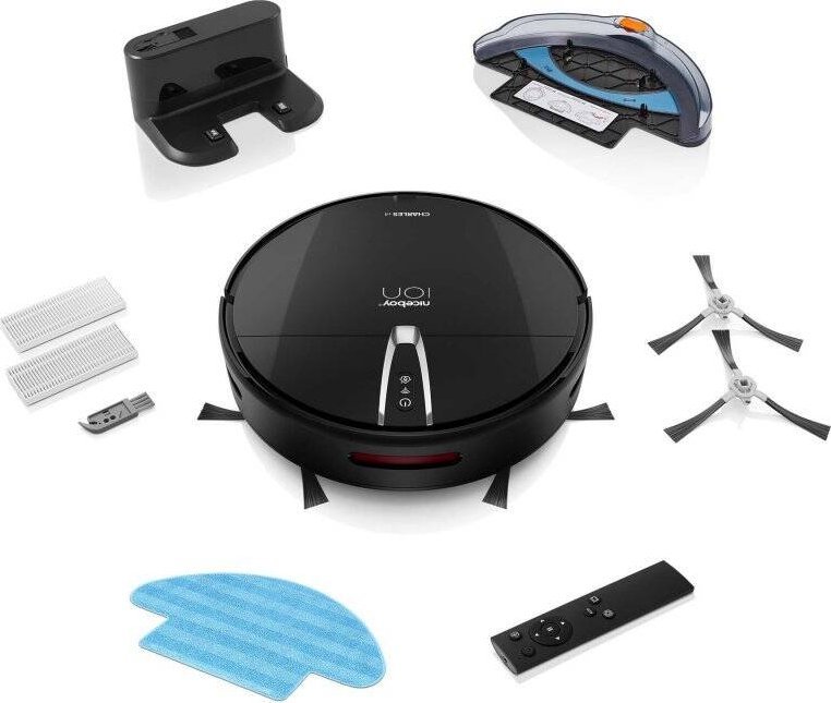 фото Робот-пилосос Niceboy ION Charles i4 Black