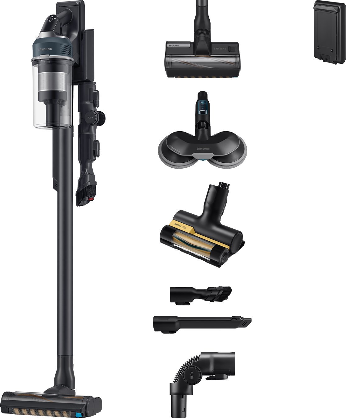 фото Вертикальний + ручний пилосос (2в1) Samsung Jet 85 Complete VS20C8524TB/GE