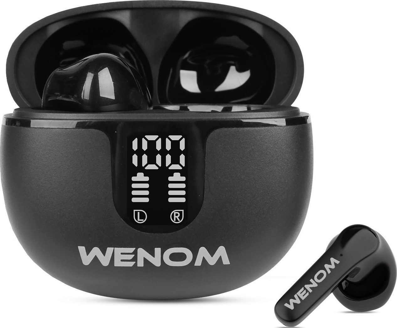 фото Навушники TWS Wenom WGM 14 Pro Black