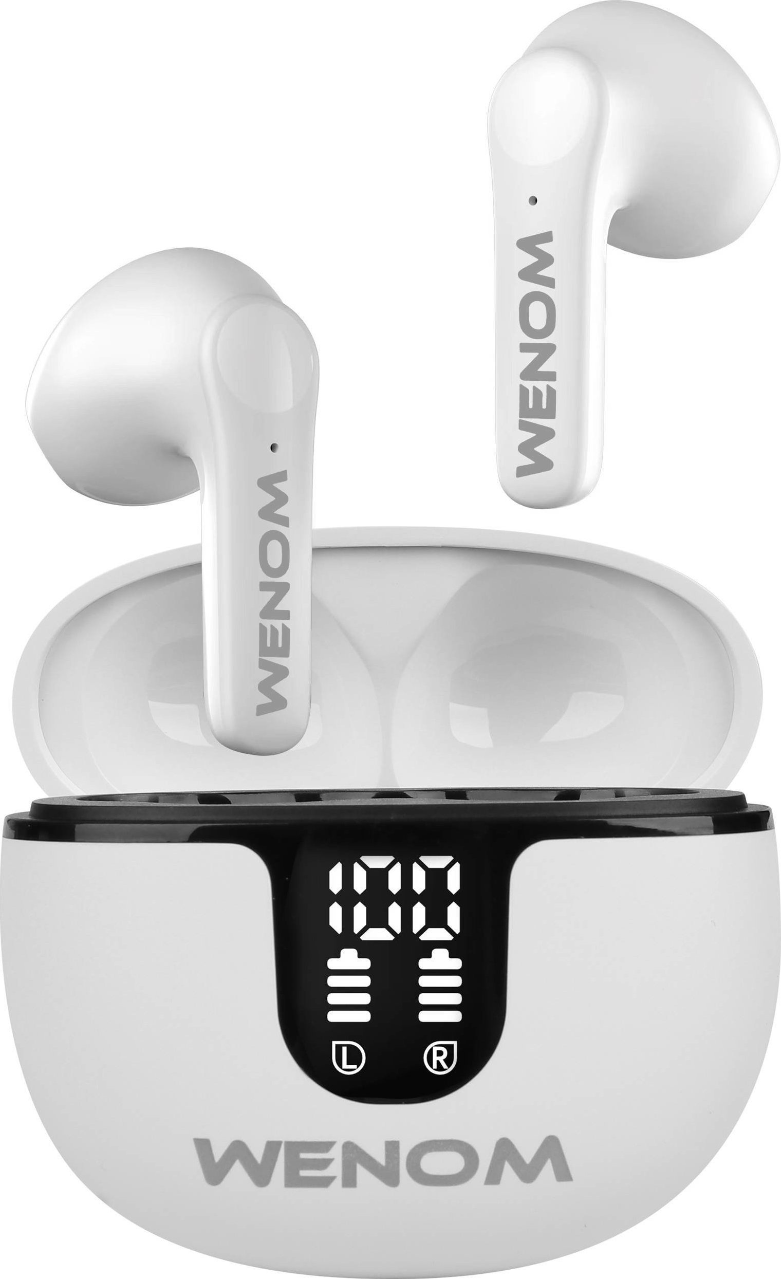 фото Навушники TWS Wenom WGM 14 Pro White