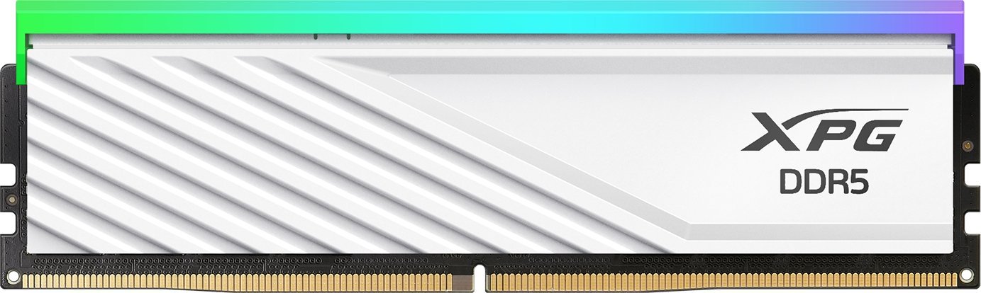 фото Память для настольных компьютеров Adata 48 GB (2x24GB) DDR5 6000 MHz XPG Lancer Blade RGB White (AX5U6000C3024G-DTLABRWH)