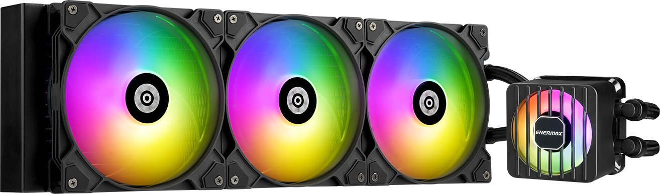фото Водяне охолодження Enermax Liqmaxflo 420 ARGB (ELC-LMF420-ARGB)