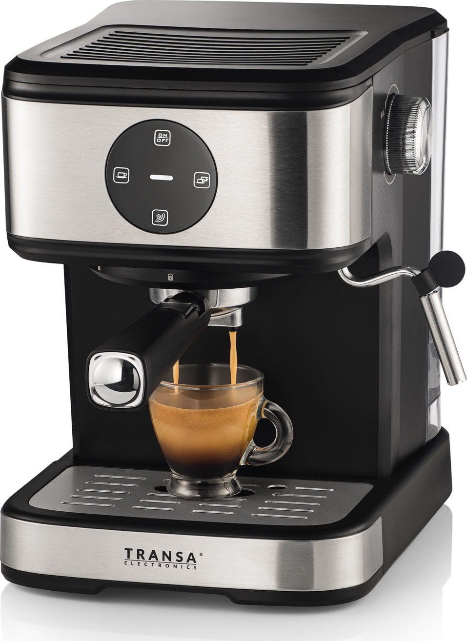 фото Ріжкова кавоварка еспресо Transa Electronics Baristoline